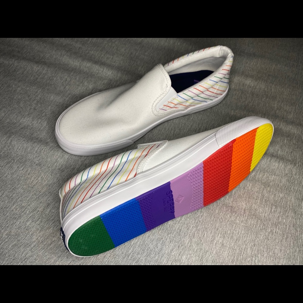 SPERRY Stripper II Pride Slip on Sneaker